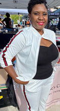 Load image into Gallery viewer, 2 Piece White Pant Suit
